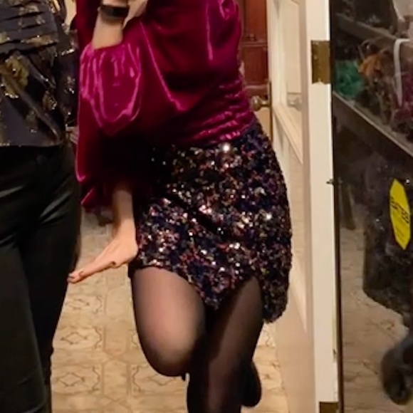 Urban Outfitters Sequin Skirt - Picture 2 of 3